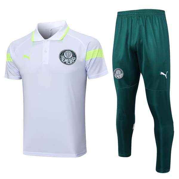 Polo Palmeiras Conjunto Completo 2023-24 Blanco Verde